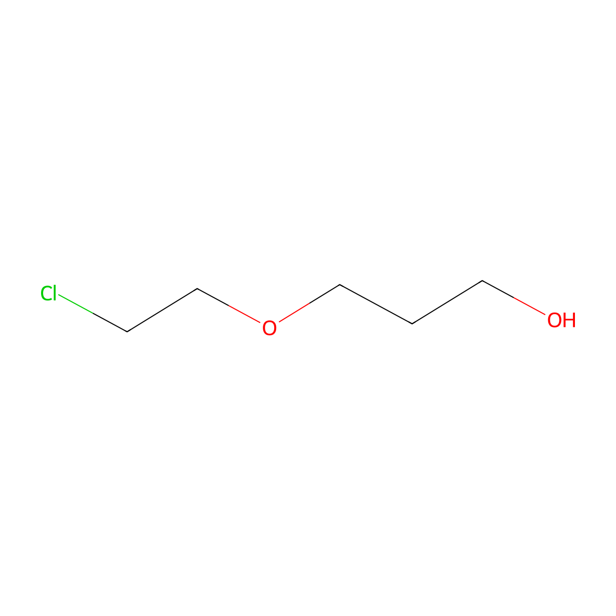 3-(2-Chloroethoxy)propan-1-ol molecular structure, CAS 78925-46-9