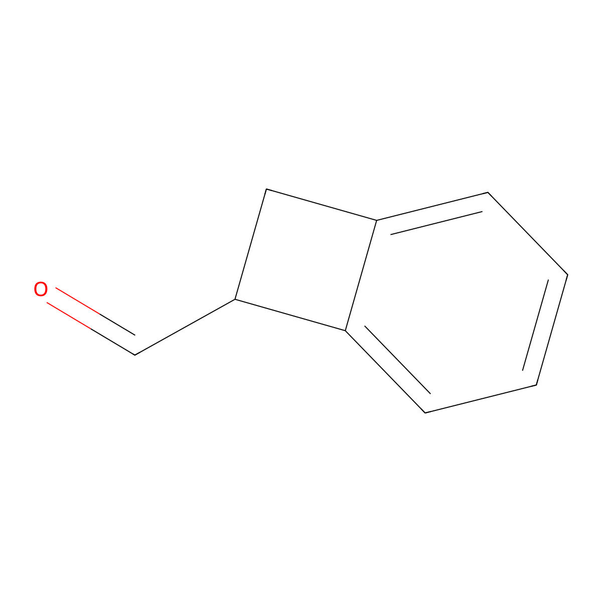 Bicyclo[4.2.0]octa-1,3,5-triene-7-carbaldehyde molecular structure, CAS 78926-35-9