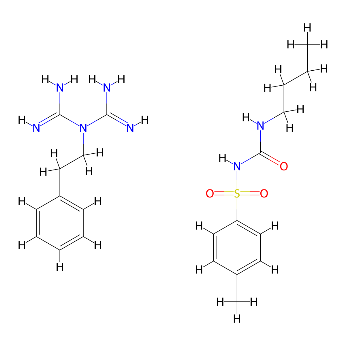Tolbutaphen molecular structure, CAS 78939-99-8