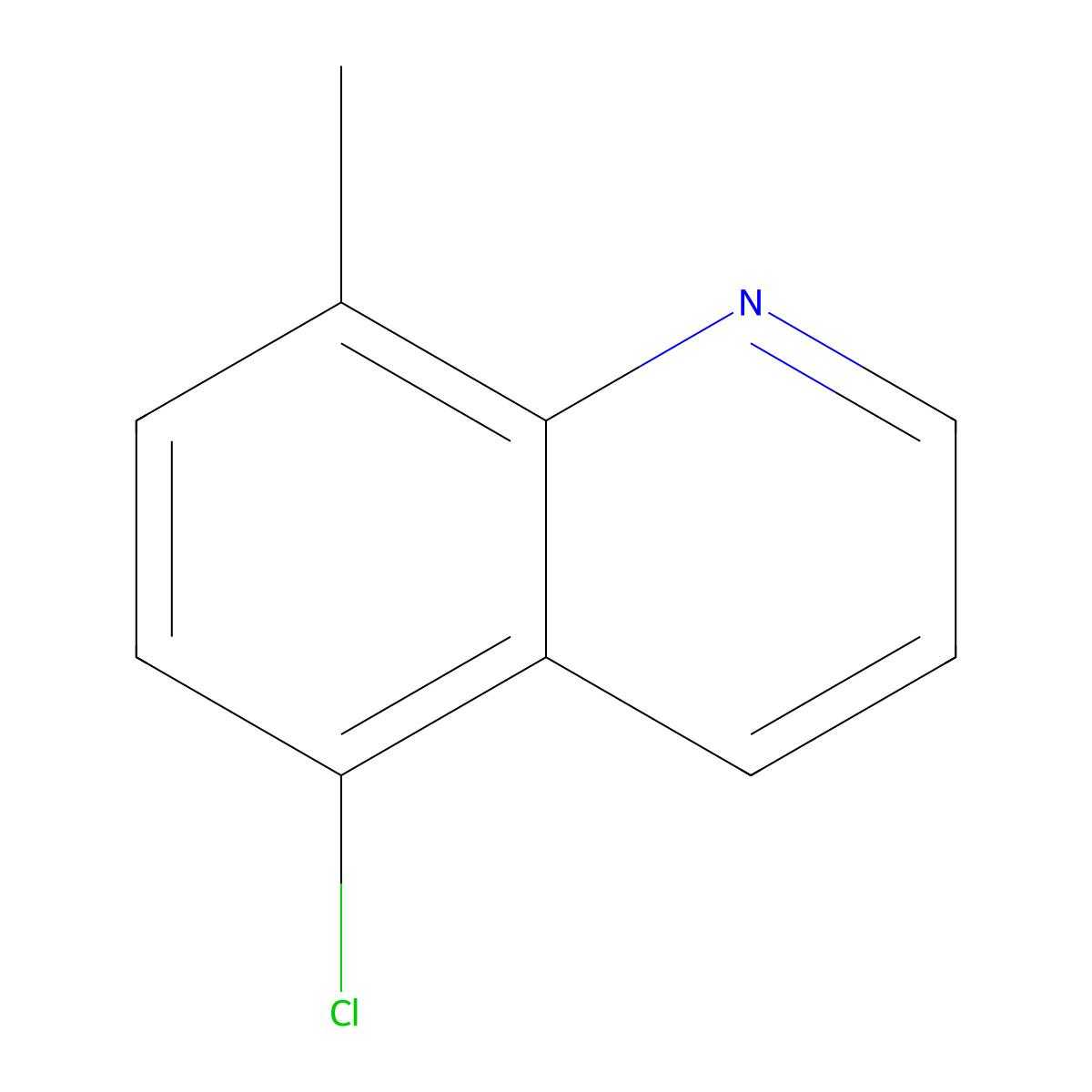 5-Chloro-8-methylquinoline molecular structure, CAS 78941-95-4