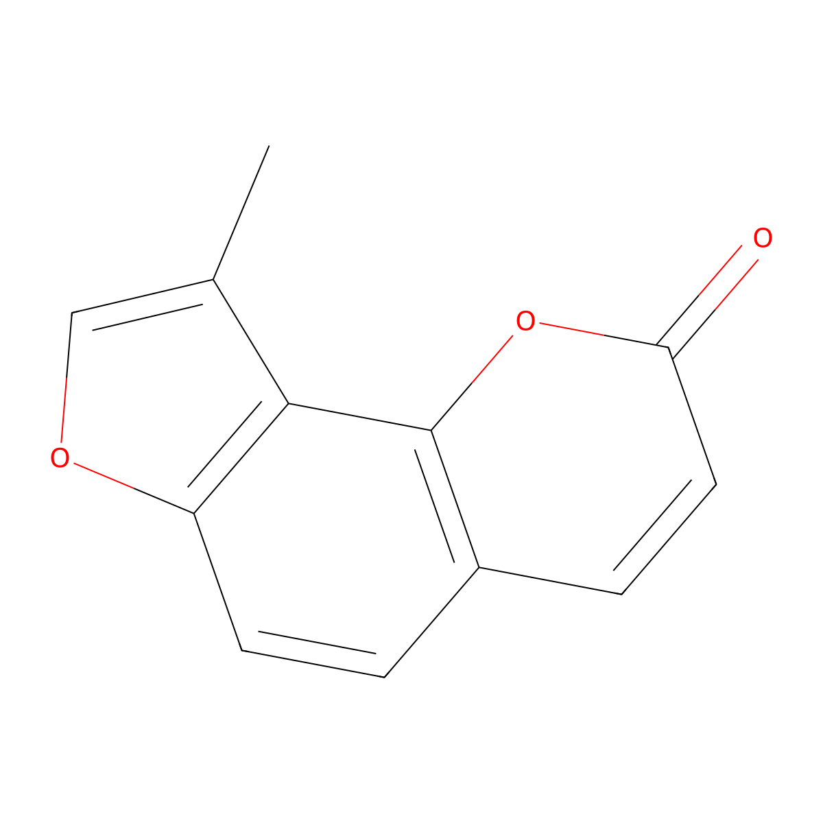 4'-Methylangelicin molecular structure, CAS 78982-40-8