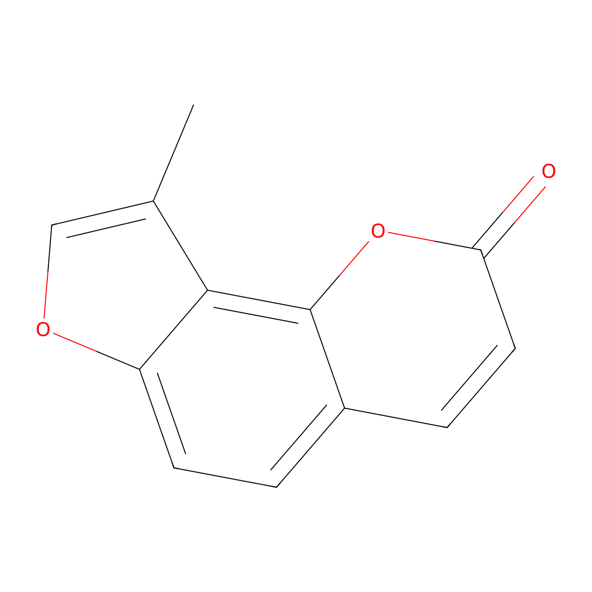 4'-Methylangelicin molecular structure, CAS 78982-40-8