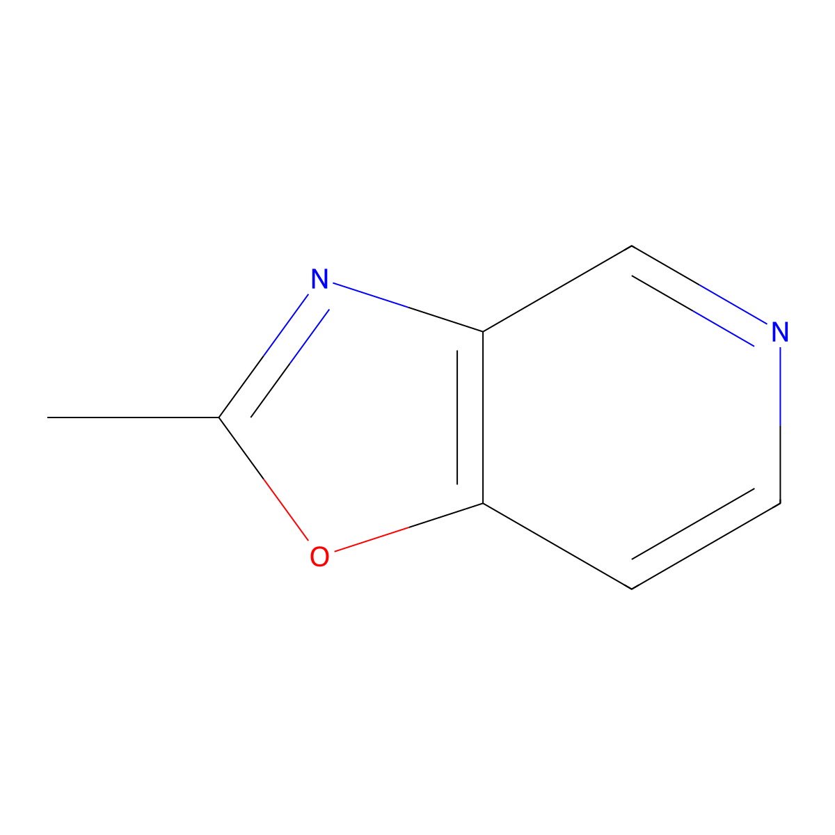 2-Methyloxazolo[4,5-c]pyridine molecular structure, CAS 78998-29-5