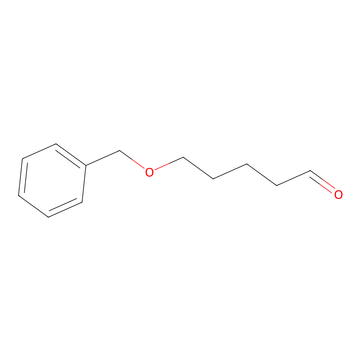 5-(Benzyloxy)pentanal molecular structure, CAS 78999-24-3