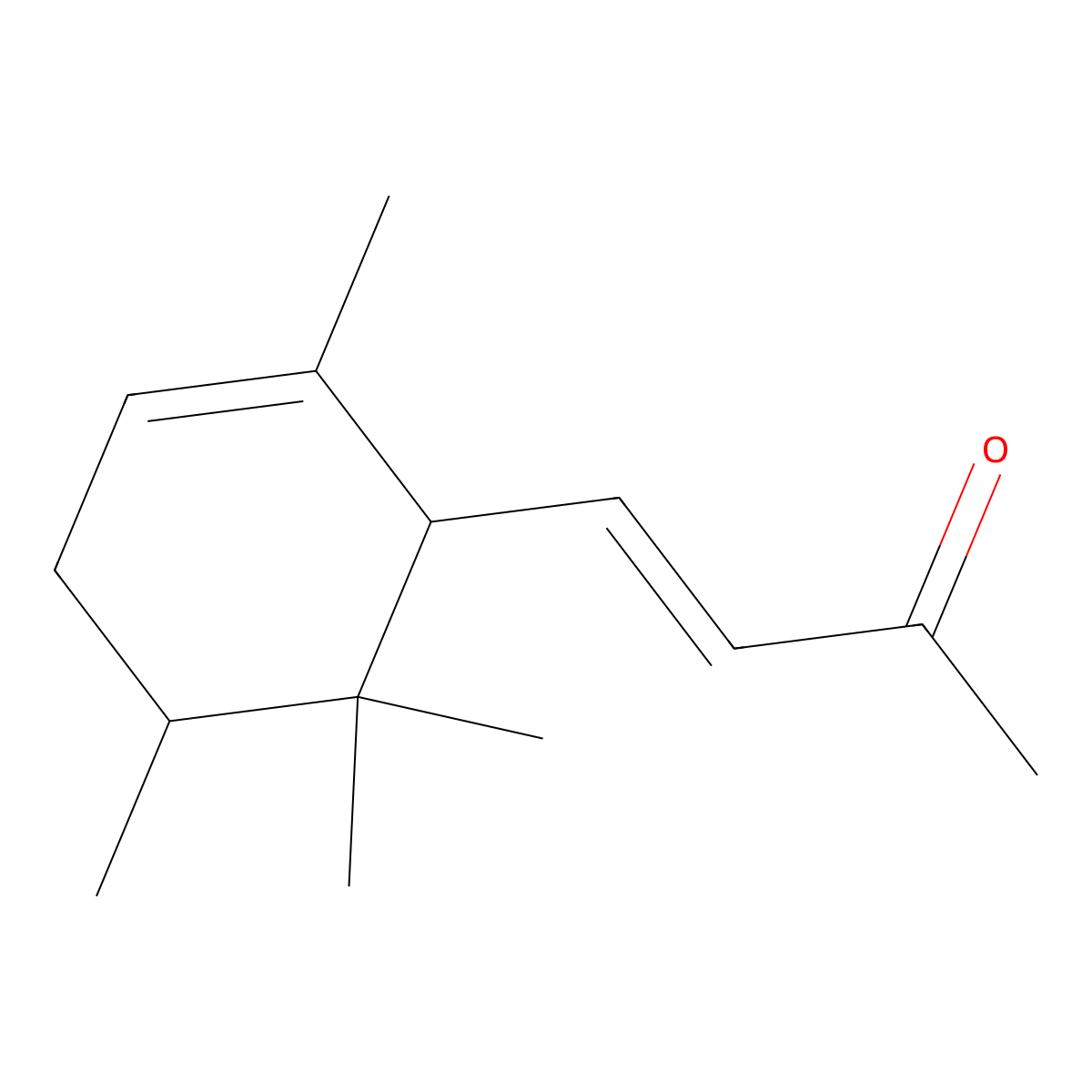 alpha-Irone molecular structure, CAS 79-69-6