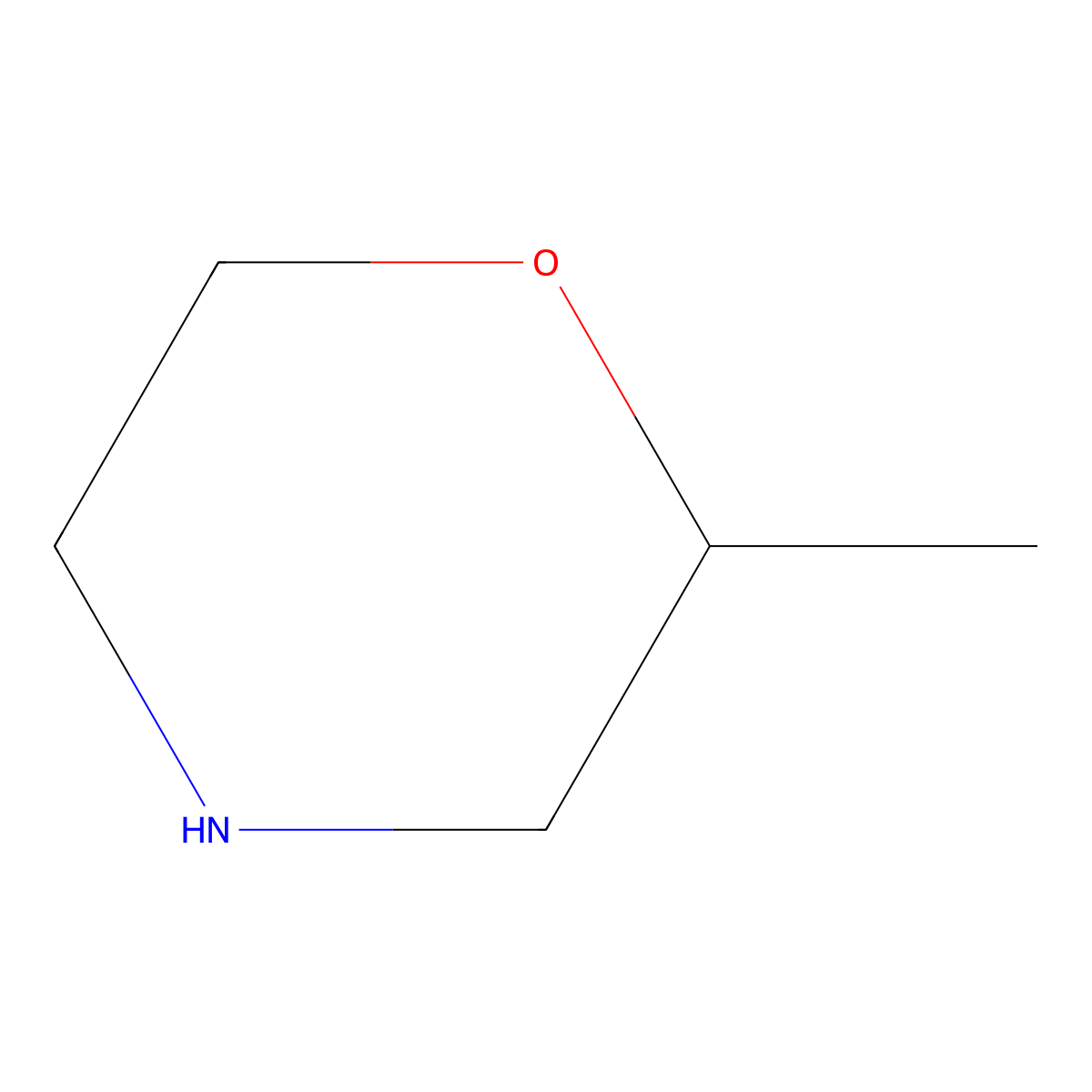 (2R)-2-methylmorpholine molecular structure, CAS 790184-33-7