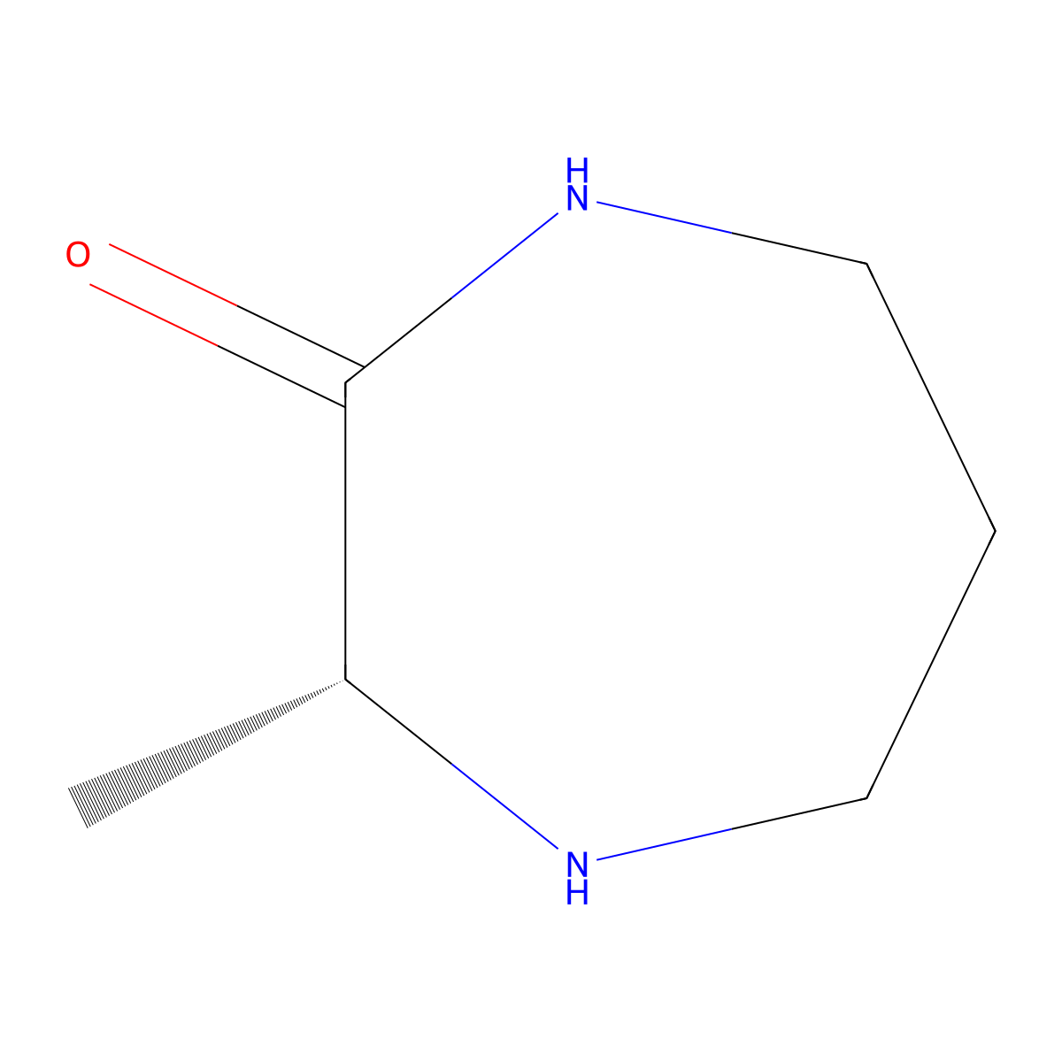 (R)-3-Methyl-1,4-diazepan-2-one molecular structure, CAS 790207-81-7