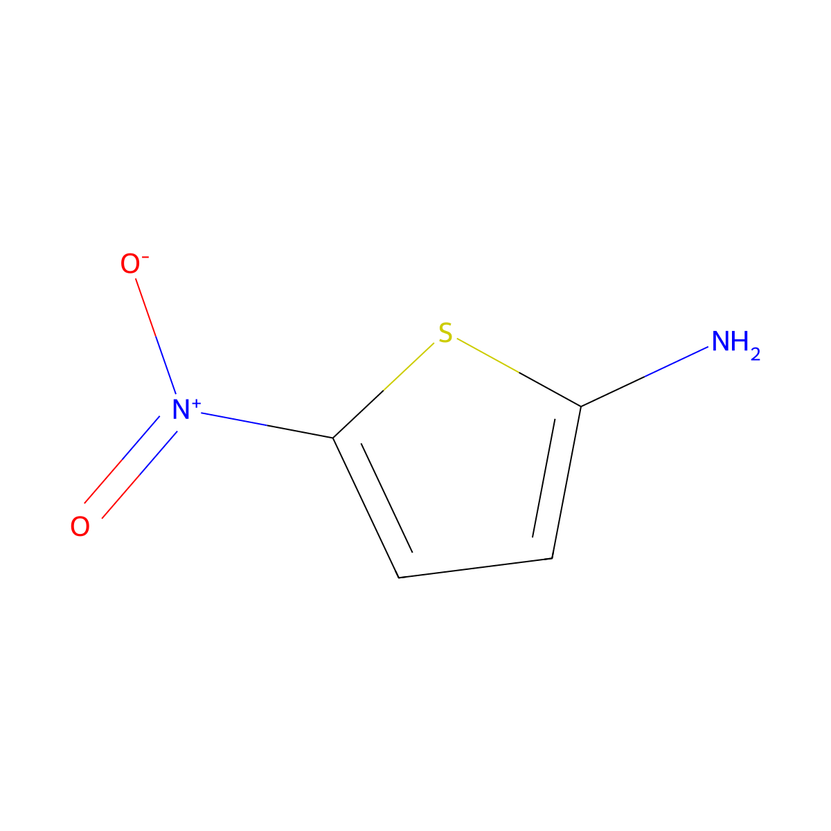 2-Thiophenamine, 5-nitro- molecular structure, CAS 79023-57-7