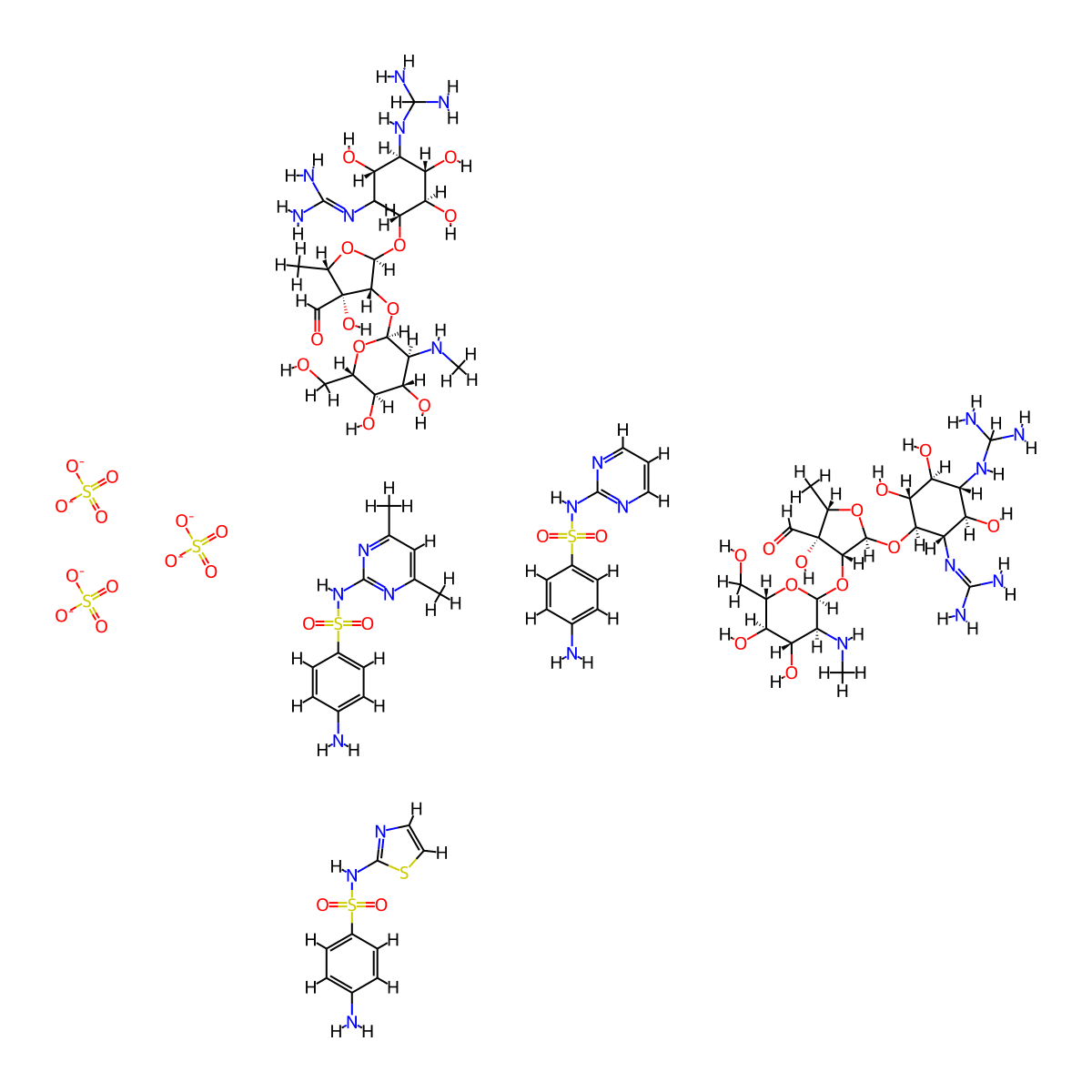 Streptotriad molecular structure, CAS 79028-52-7