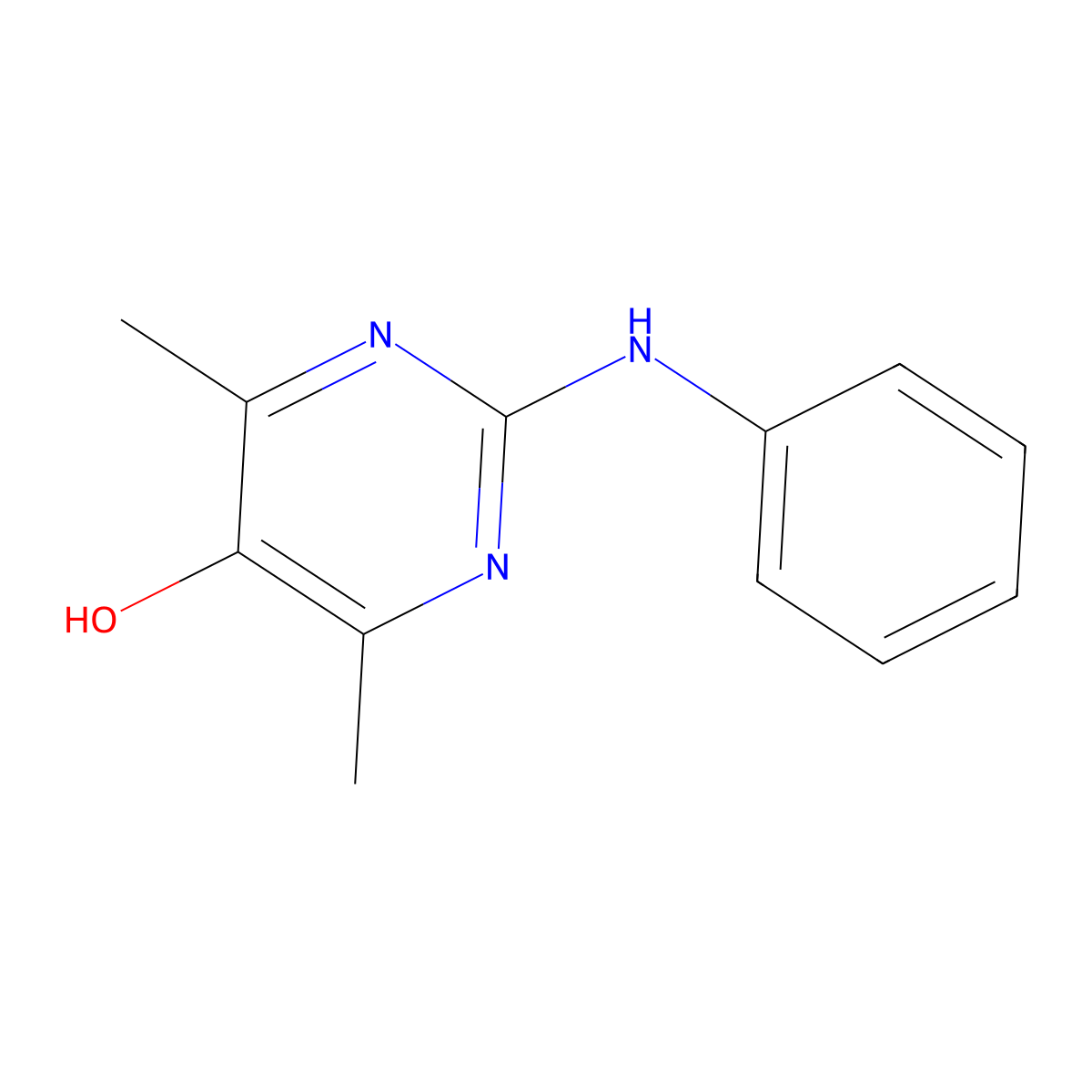 4,6-Dimethyl-2-(phenylamino)-5-pyrimidinol molecular structure, CAS 790293-36-6