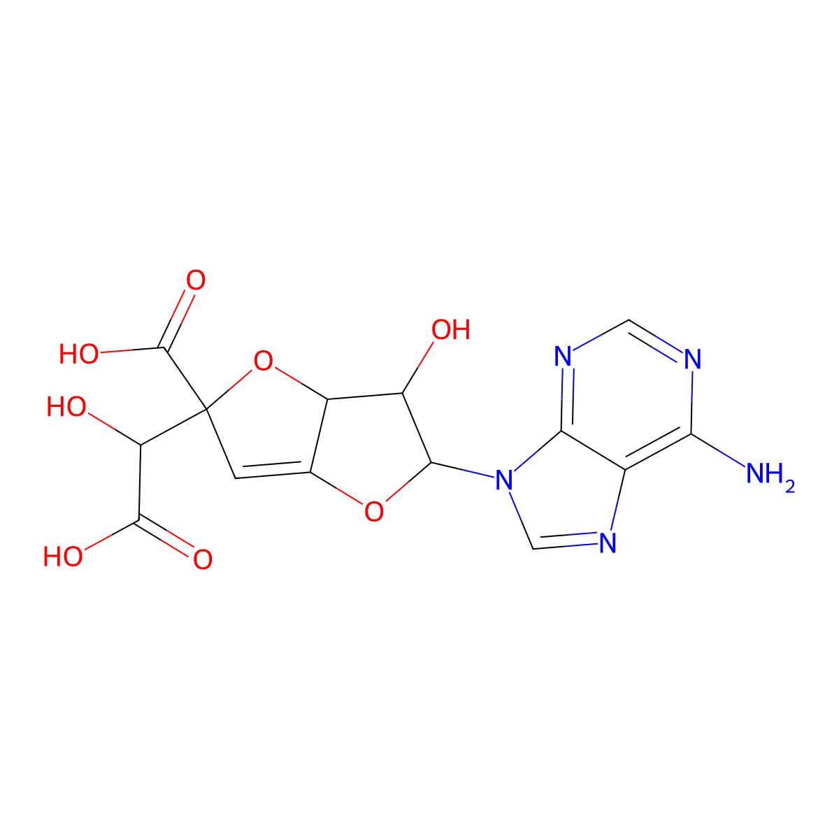 Griseolic Acid molecular structure, CAS 79030-08-3