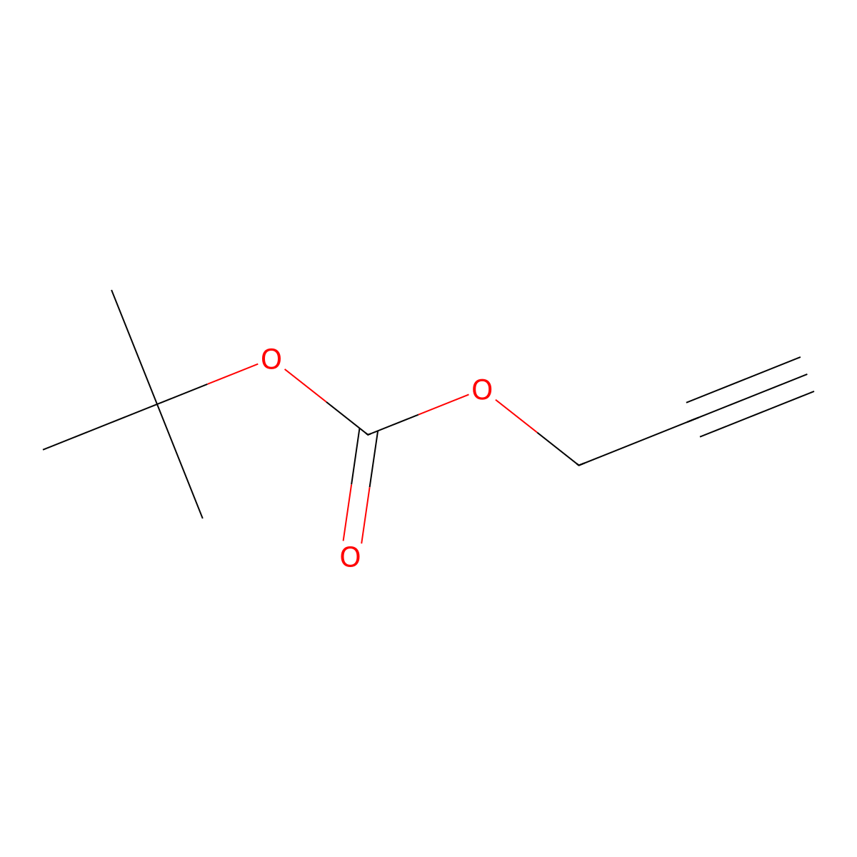 Tert-butyl prop-2-YN-1-YL carbonate molecular structure, CAS 790300-19-5