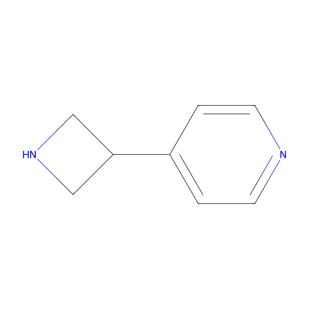 4-(Azetidin-3-yl)pyridine molecular structure, CAS 790646-47-8