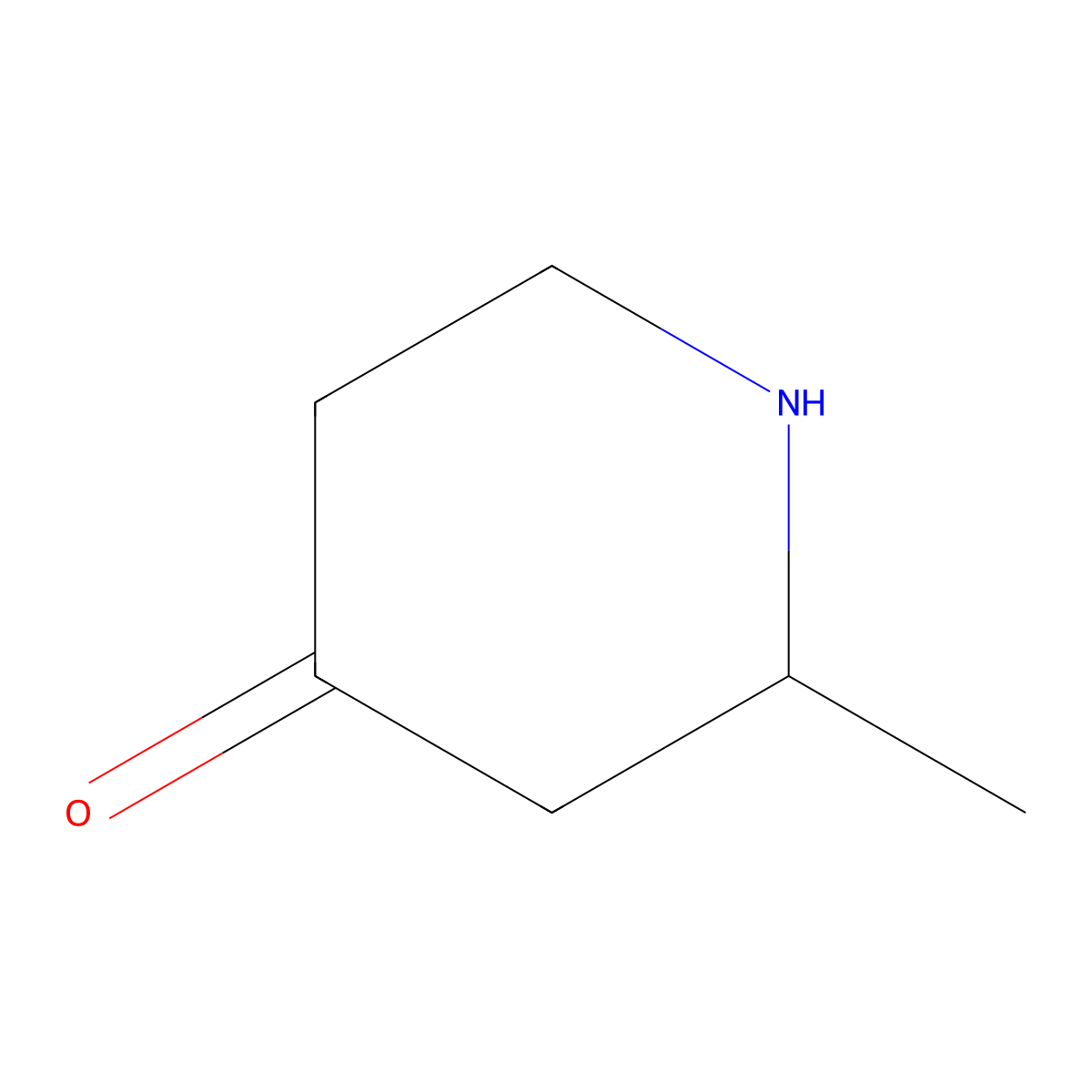 (2S)-2-methylpiperidin-4-one molecular structure, CAS 790667-47-9
