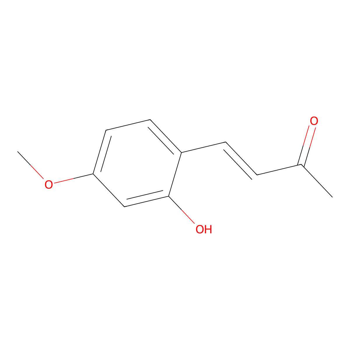 4-(2-Hydroxy-4-methoxyphenyl)but-3-en-2-one molecular structure, CAS 790720-65-9