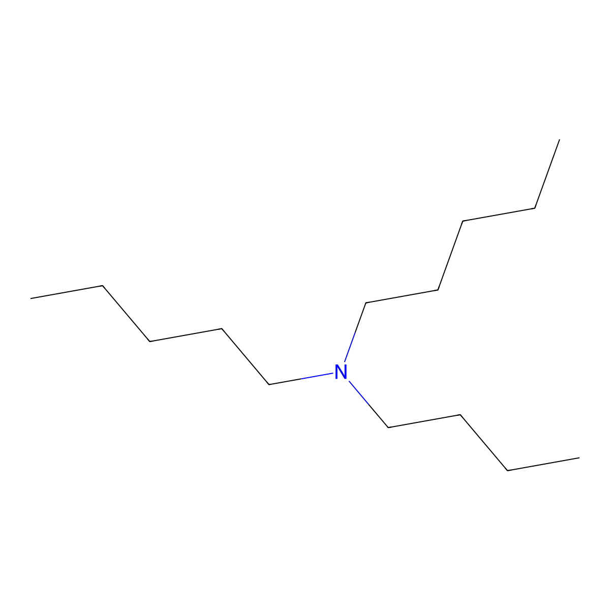 1-Pentanamine, N-butyl-N-pentyl molecular structure, CAS 79073-34-0