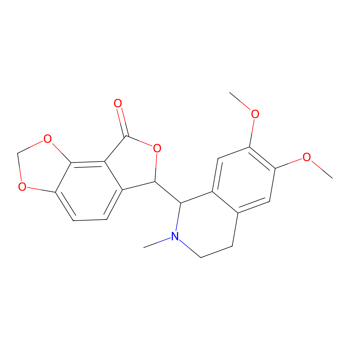 (-)-Corlumine molecular structure, CAS 79082-64-7