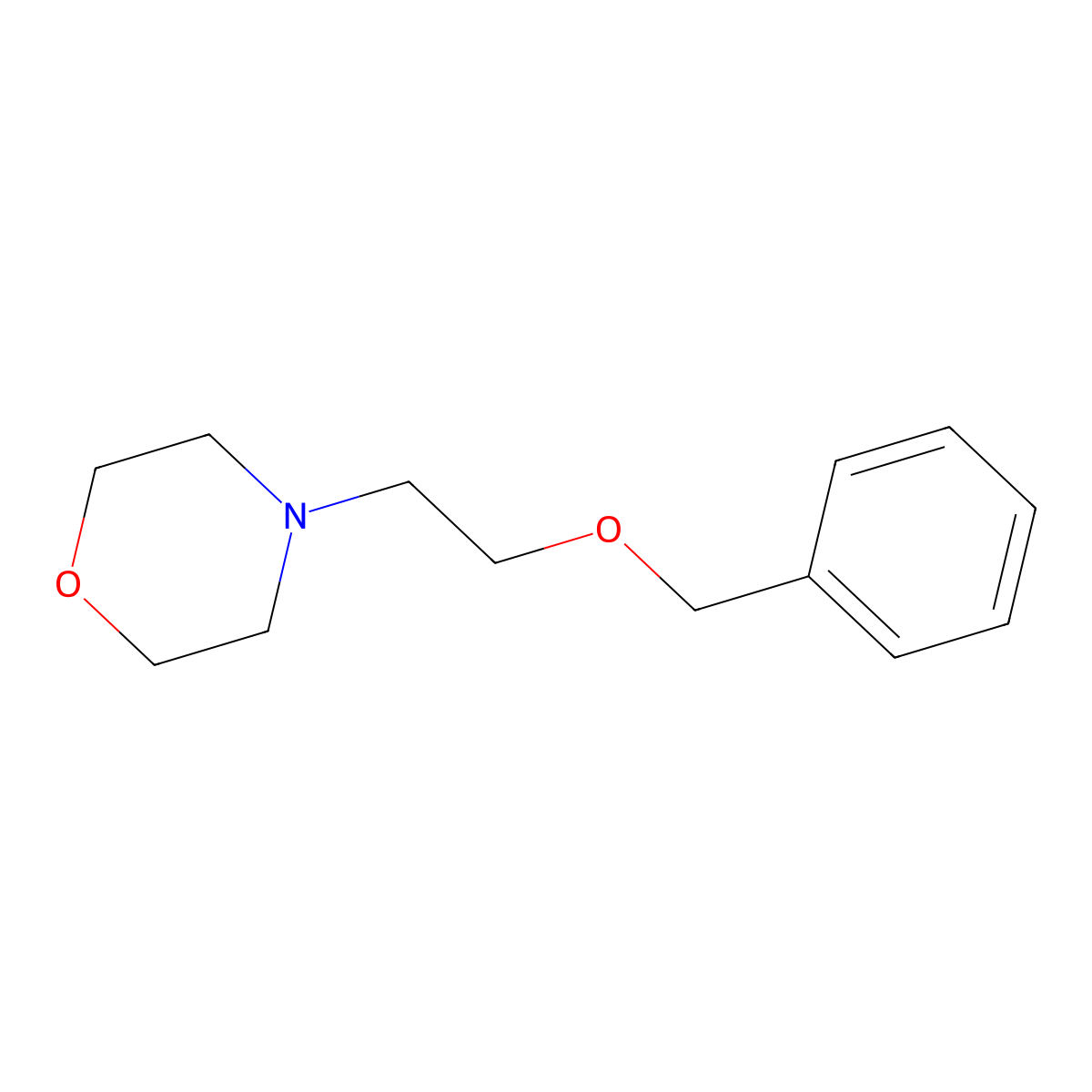 4-(2-(Benzyloxy)ethyl)morpholine molecular structure, CAS 79089-65-9