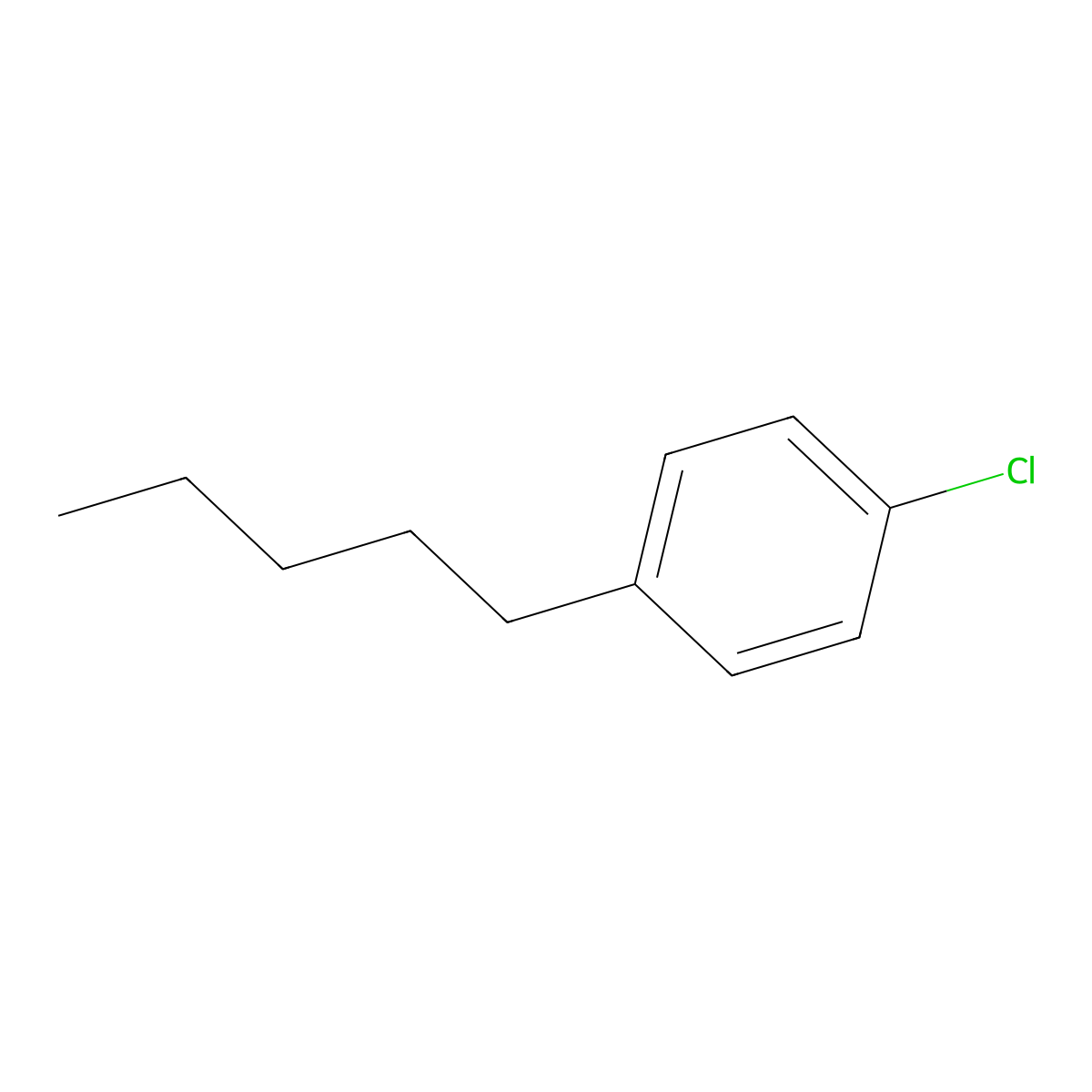 4-Chloropentylbenzene molecular structure, CAS 79098-20-7