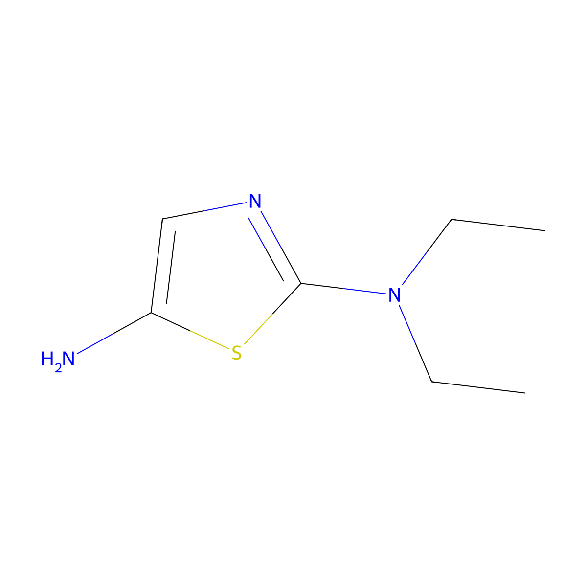 N2,N2-Diethylthiazole-2,5-diamine molecular structure, CAS 791060-68-9