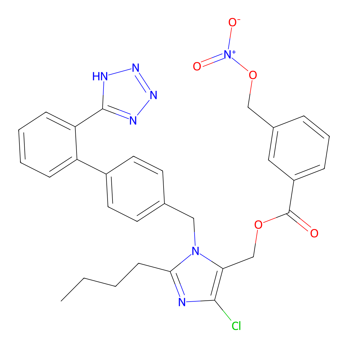 NO-Losartan A molecular structure, CAS 791122-48-0