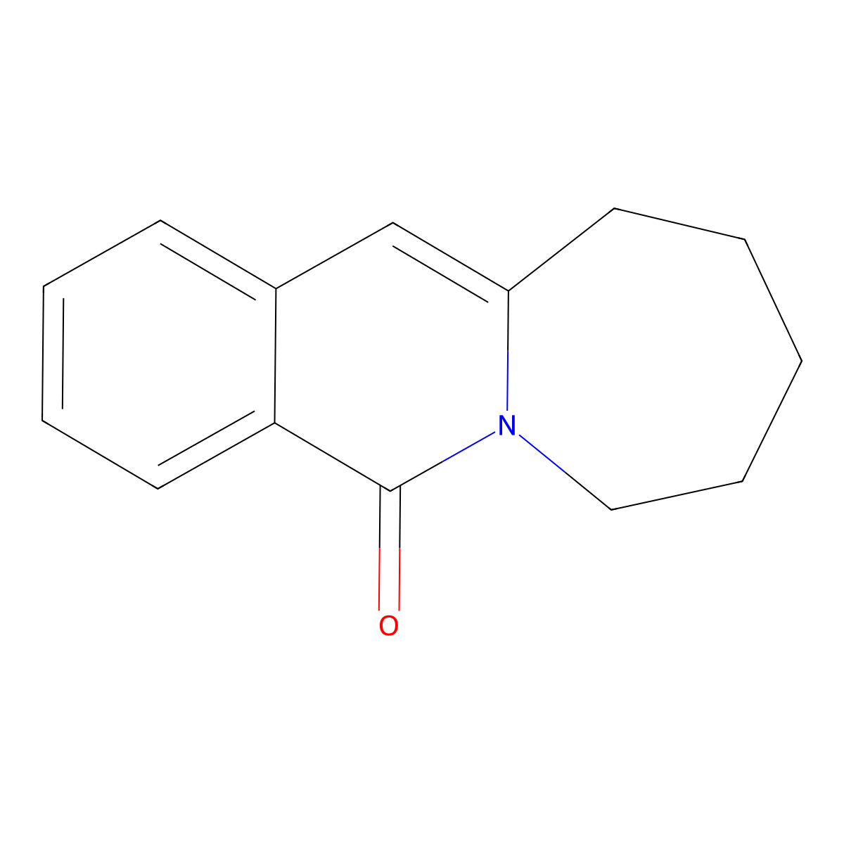 8,9,10,11-tetrahydroazepino[1,2-b]isoquinolin-5(7H)-one molecular structure, CAS 79115-74-5
