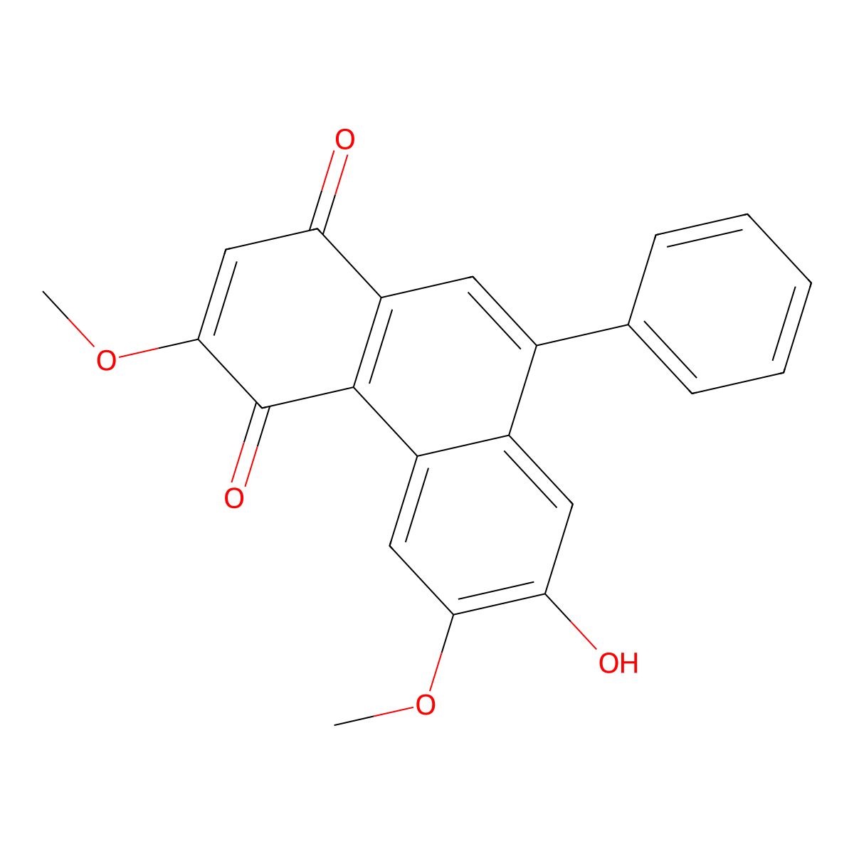 Latinone molecular structure, CAS 79157-36-1