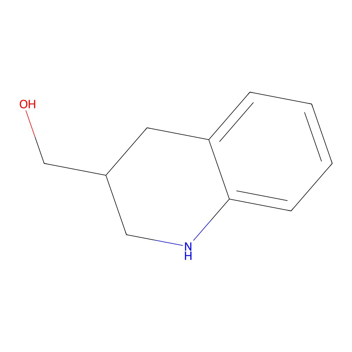 (1,2,3,4-Tetrahydroquinolin-3-yl)methanol molecular structure, CAS 79180-47-5