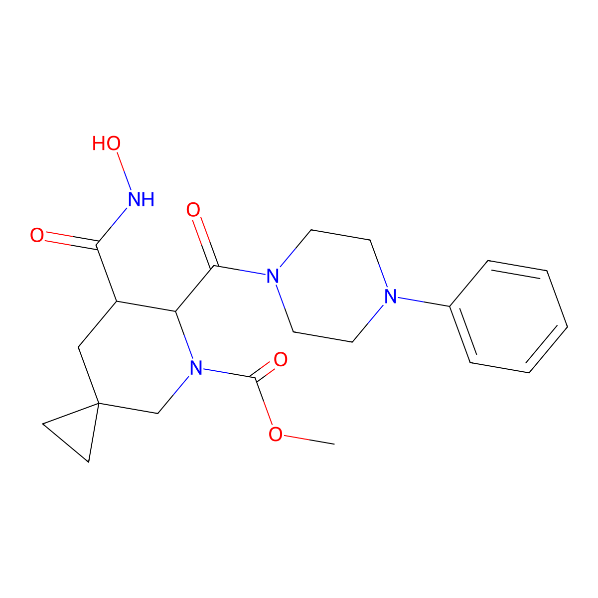 Aderbasib molecular structure, CAS 791828-58-5