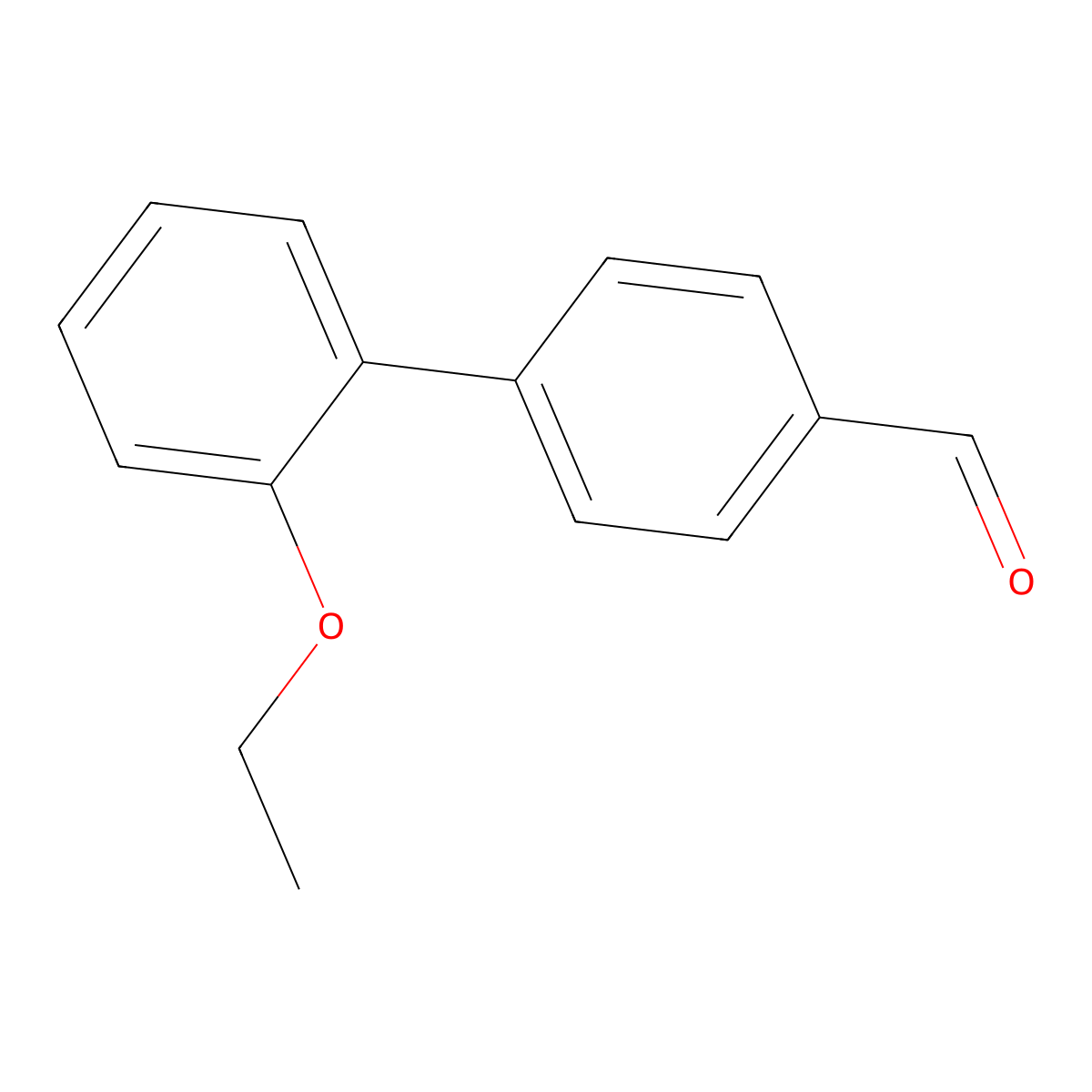 2'-Ethoxy[1,1'-biphenyl]-4-carboxaldehyde molecular structure, CAS 791839-64-0