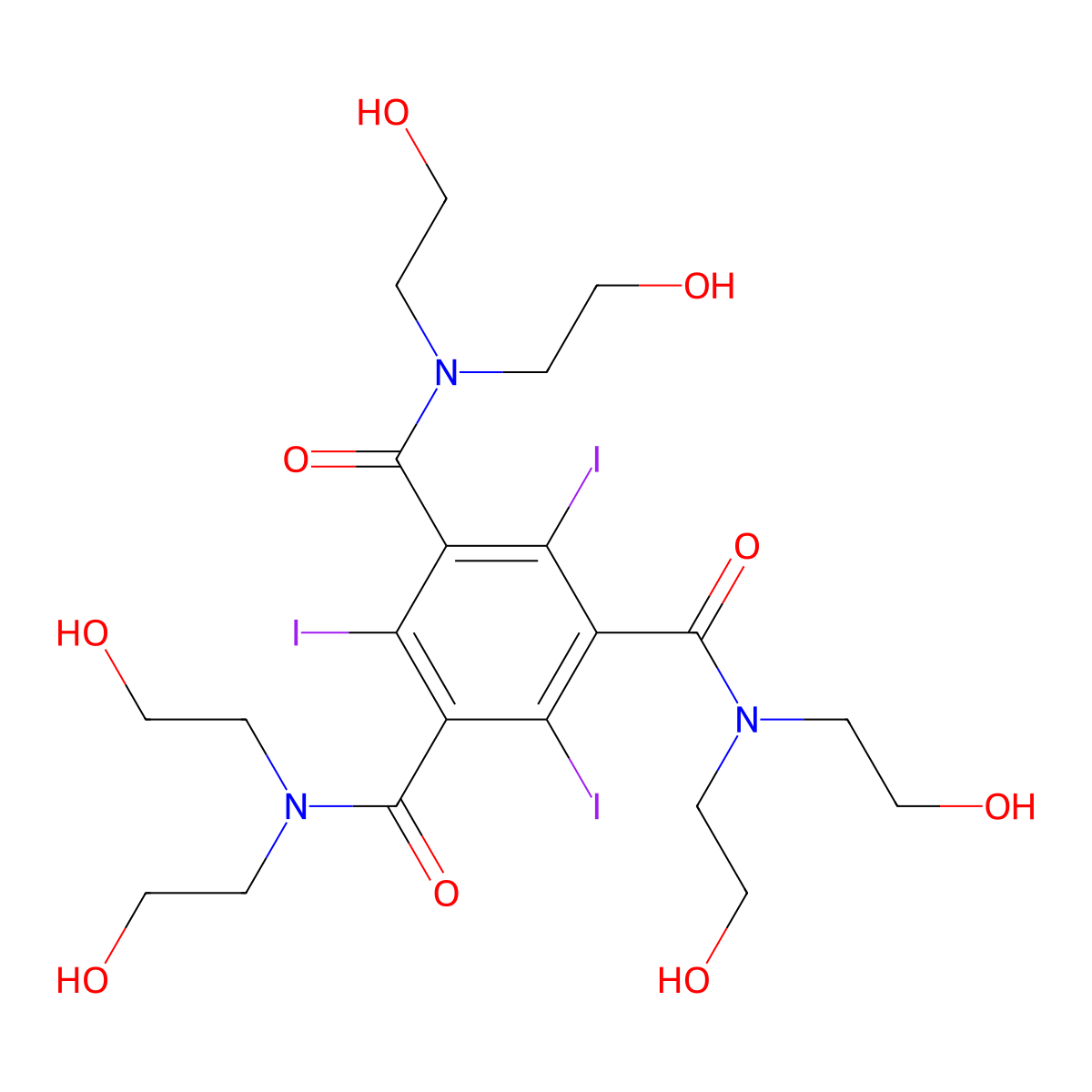 Iosimide molecular structure, CAS 79211-10-2