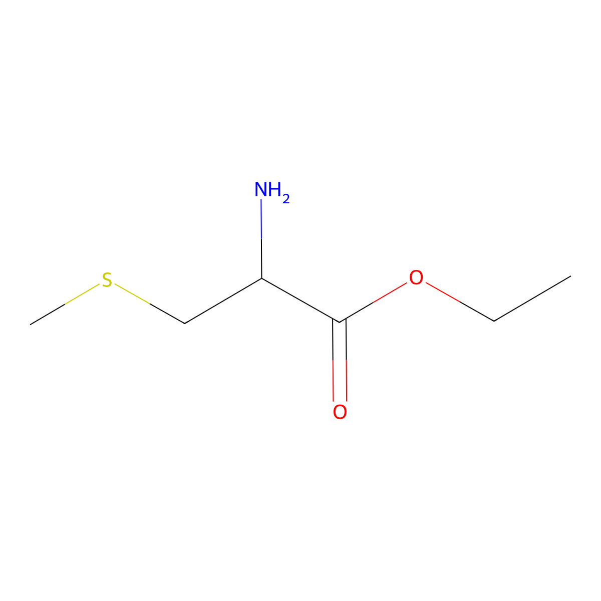 ethyl rac-(2R)-2-amino-3-methylsulfanyl-propanoate;hydrochloride molecular structure, CAS 792132-38-8