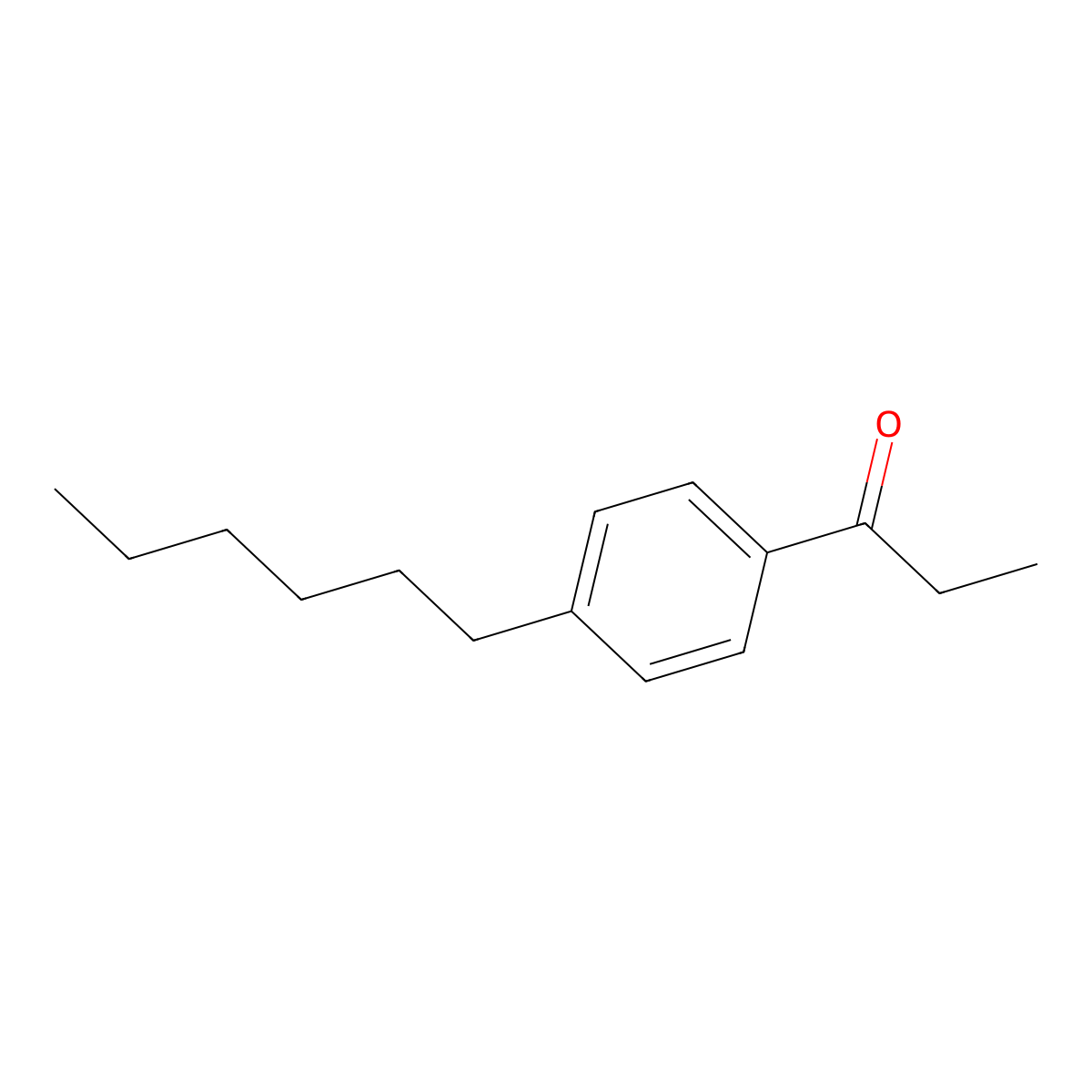 1-(4-Hexylphenyl)propan-1-one molecular structure, CAS 79219-16-2
