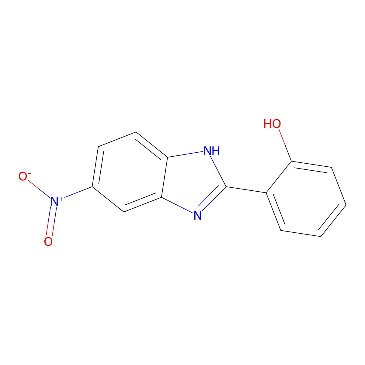 6-(5-Nitro-1,3-dihydro-2H-benzimidazol-2-ylidene)cyclohexa-2,4-dien-1-one molecular structure, CAS 79230-16-3
