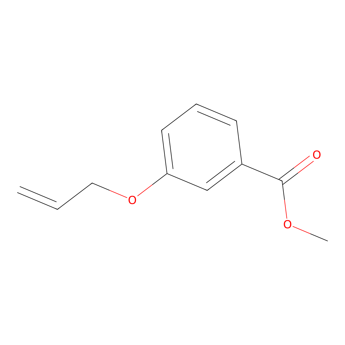 Methyl 3-(allyloxy)benzoate molecular structure, CAS 79250-46-7