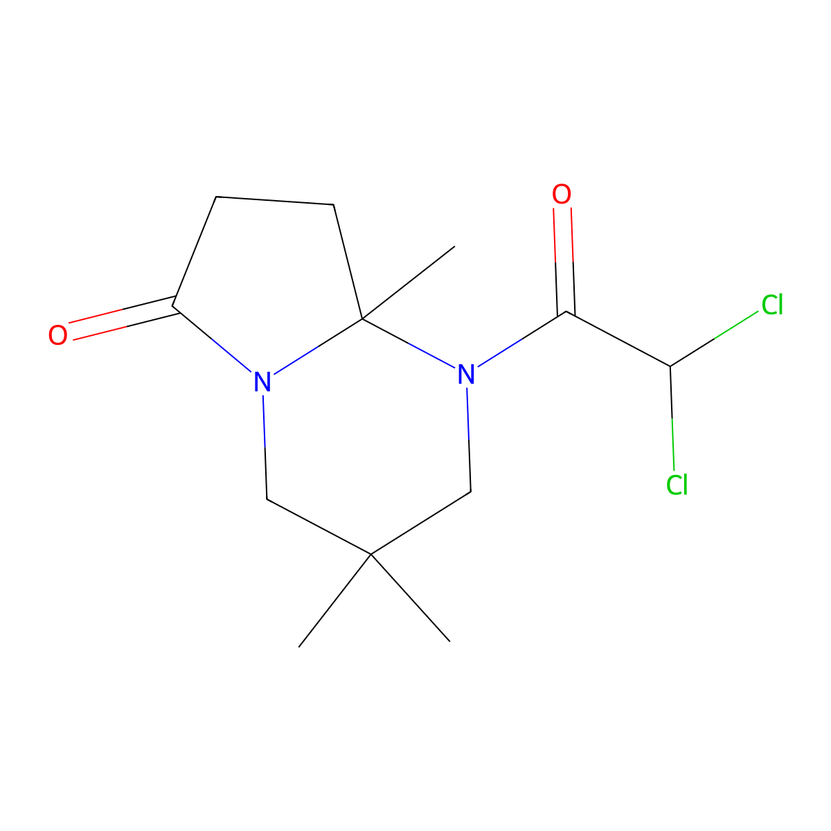 Dicyclonon molecular structure, CAS 79260-71-2
