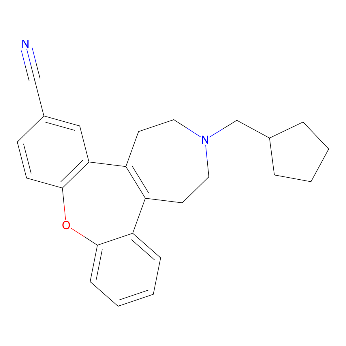 Savoxepin molecular structure, CAS 79262-46-7