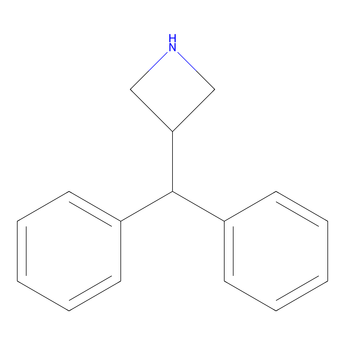 3-(Diphenylmethyl)azetidine molecular structure, CAS 792846-36-7