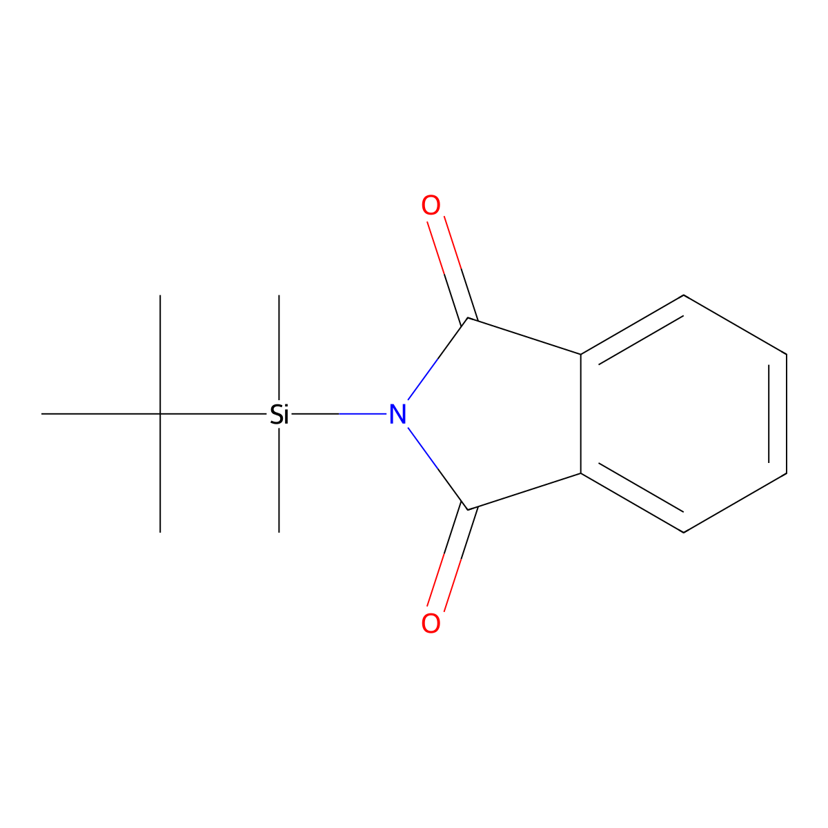 N-(tert-Butyldimethylsilyl)phthalimide molecular structure, CAS 79293-84-8