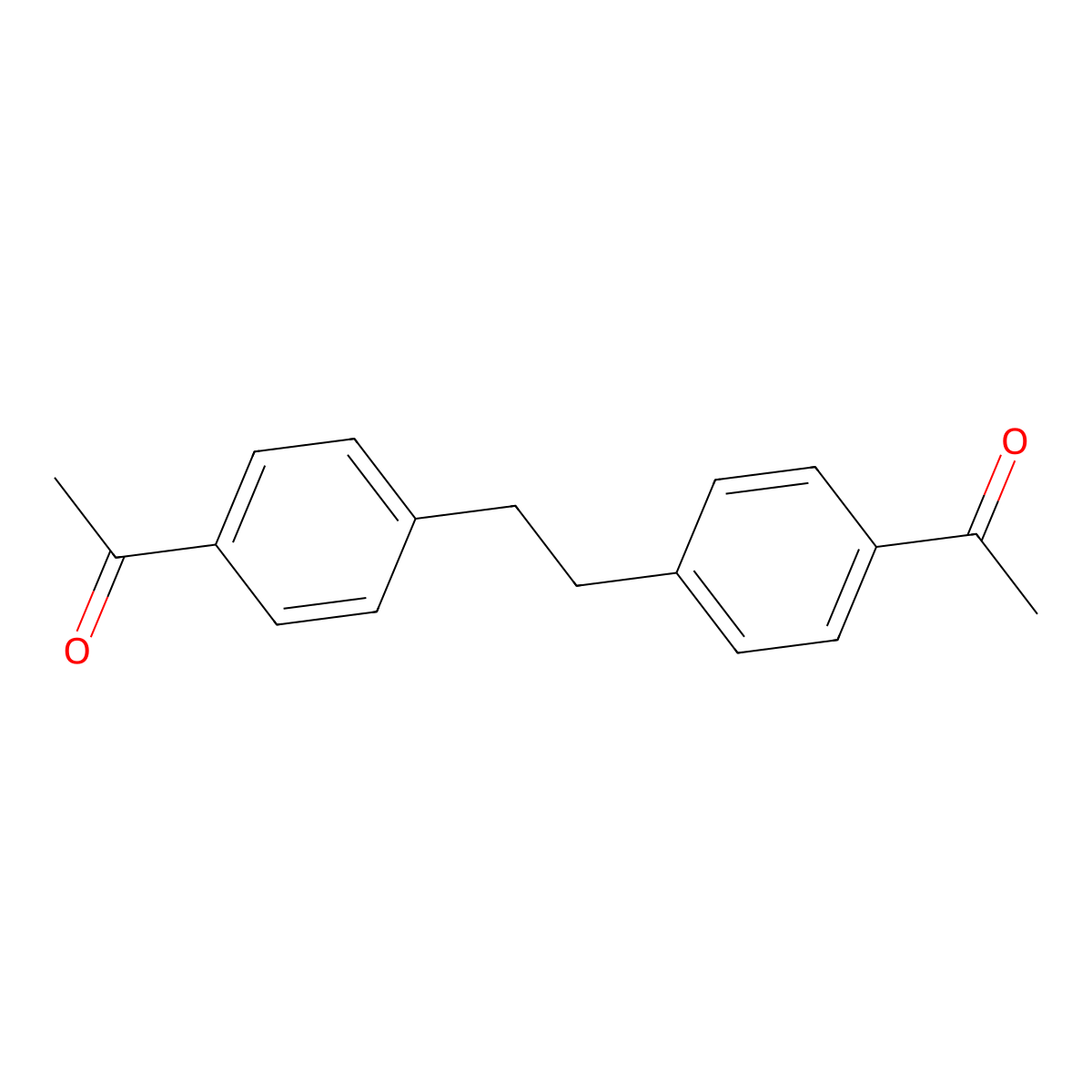 4,4'-Diacetylbibenzyl molecular structure, CAS 793-06-6
