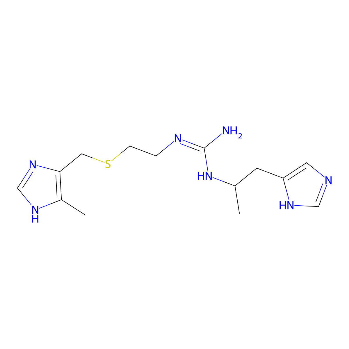 Sopromidine molecular structure, CAS 79313-75-0