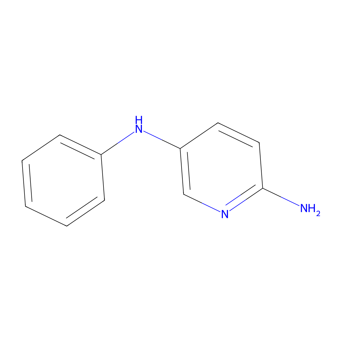 N5-Phenylpyridine-2,5-diamine molecular structure, CAS 79441-22-8