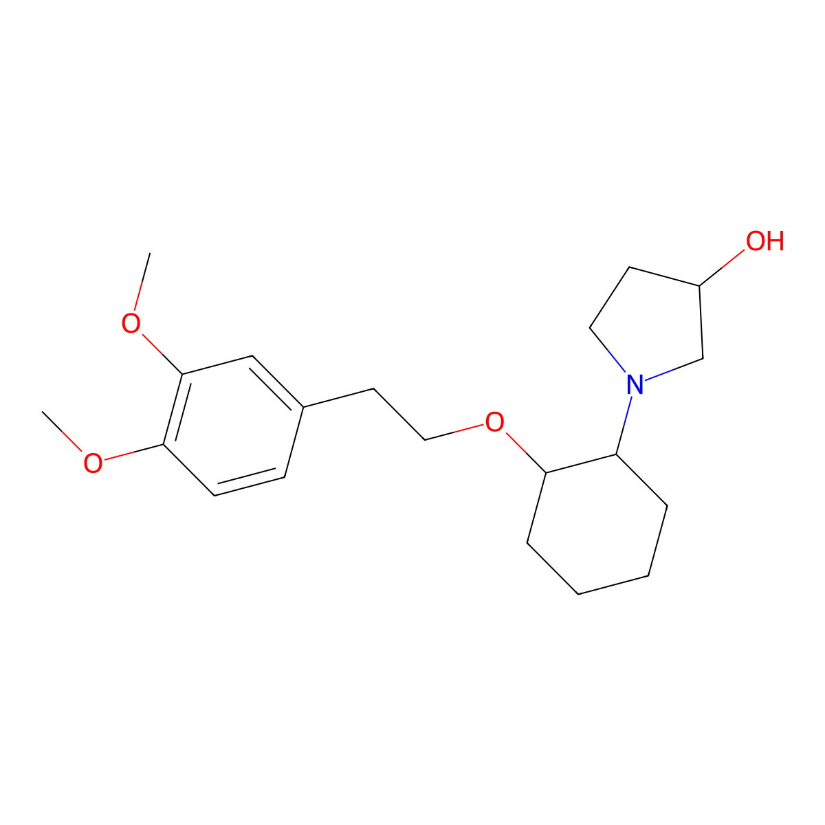 Vernakalant molecular structure, CAS 794466-70-9