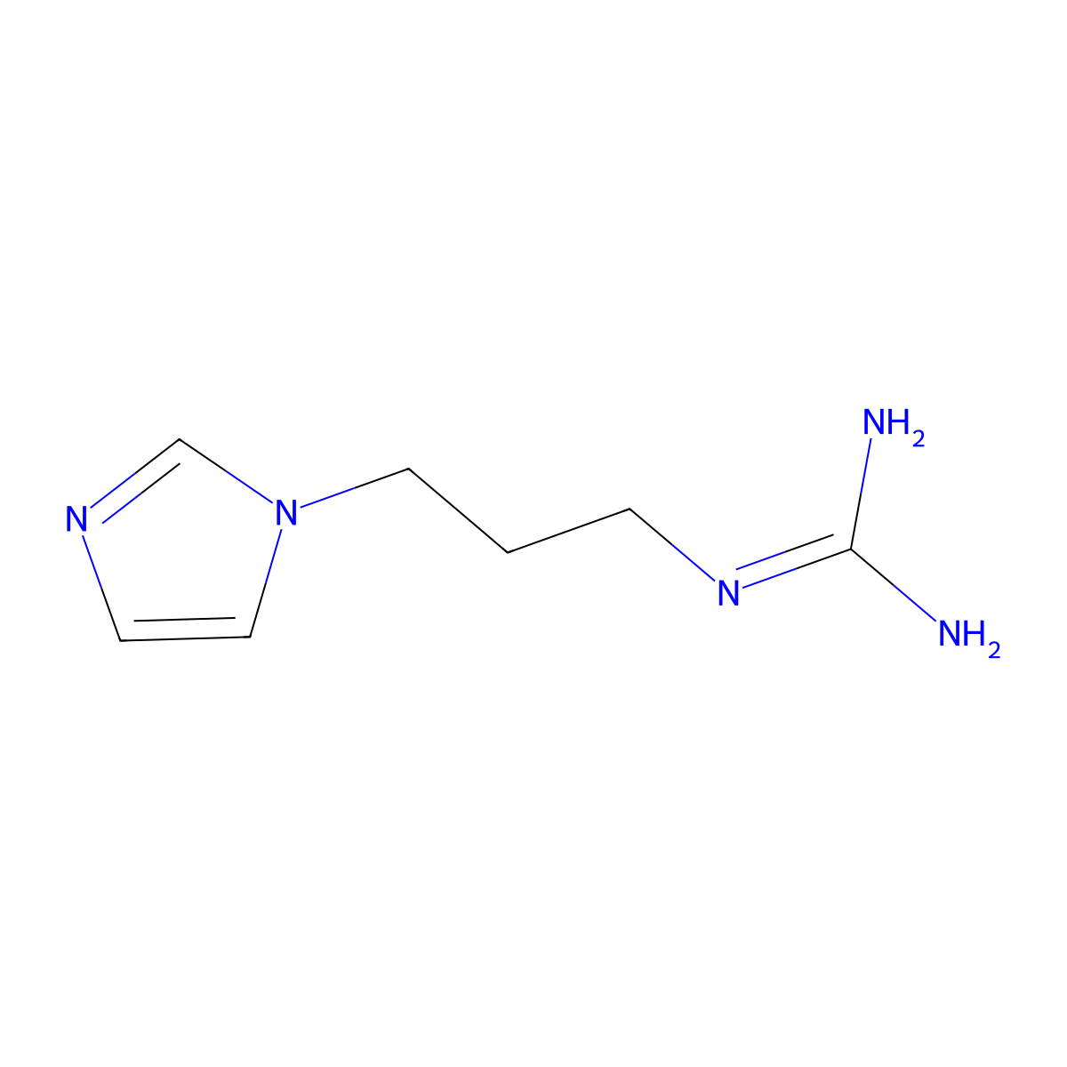 1-(3-(1H-Imidazol-1-yl)propyl)guanidine molecular structure, CAS 794469-52-6
