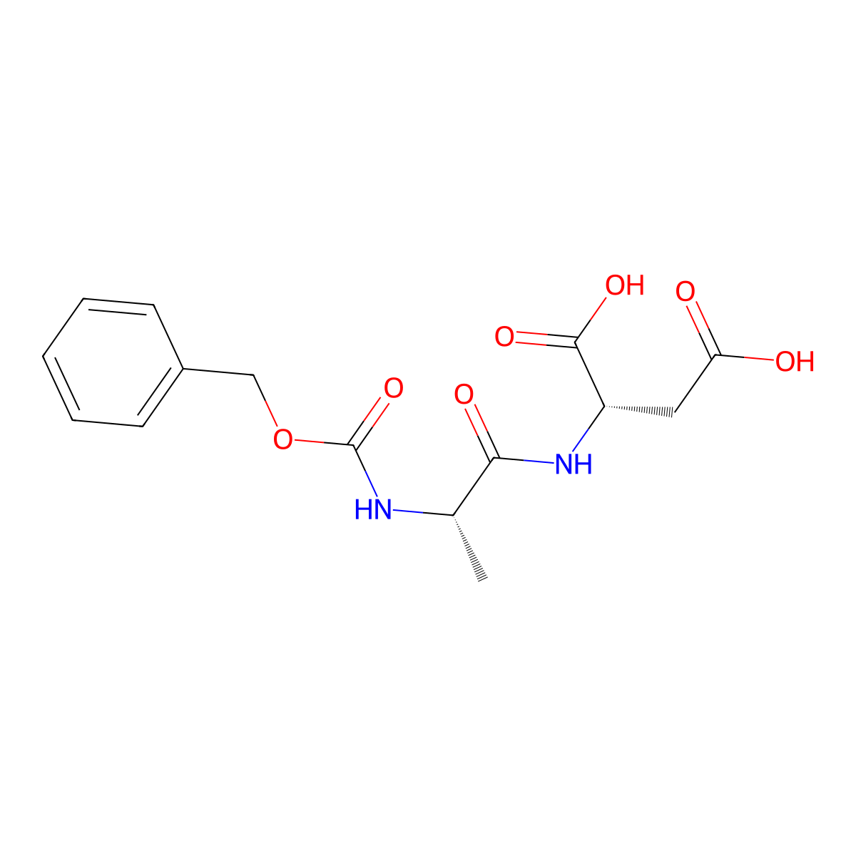 Z-Ala-asp-OH molecular structure, CAS 79458-93-8