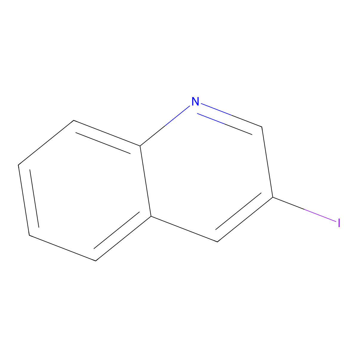3-Iodoquinoline molecular structure, CAS 79476-07-6