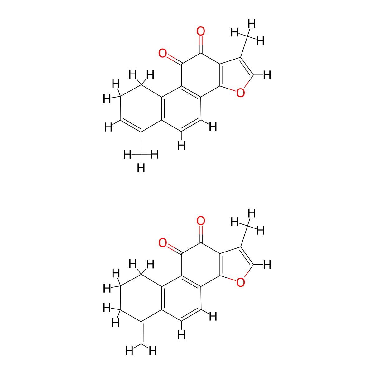 Dan-shen root extract molecular structure, CAS 79483-68-4