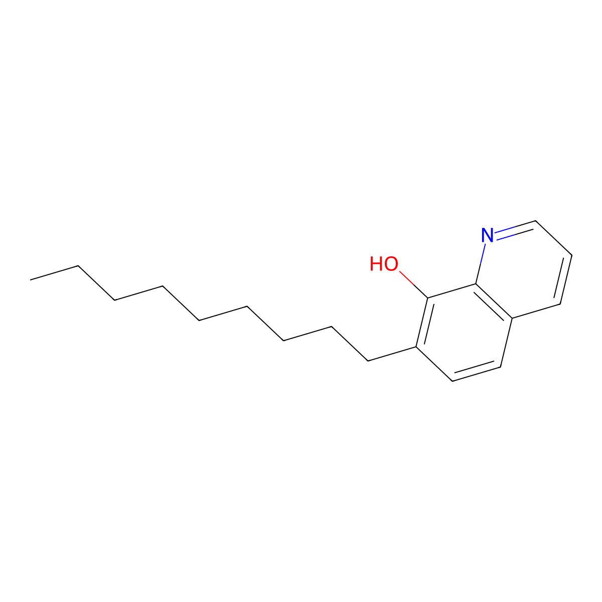 7-Nonylquinolin-8-ol molecular structure, CAS 79494-12-5