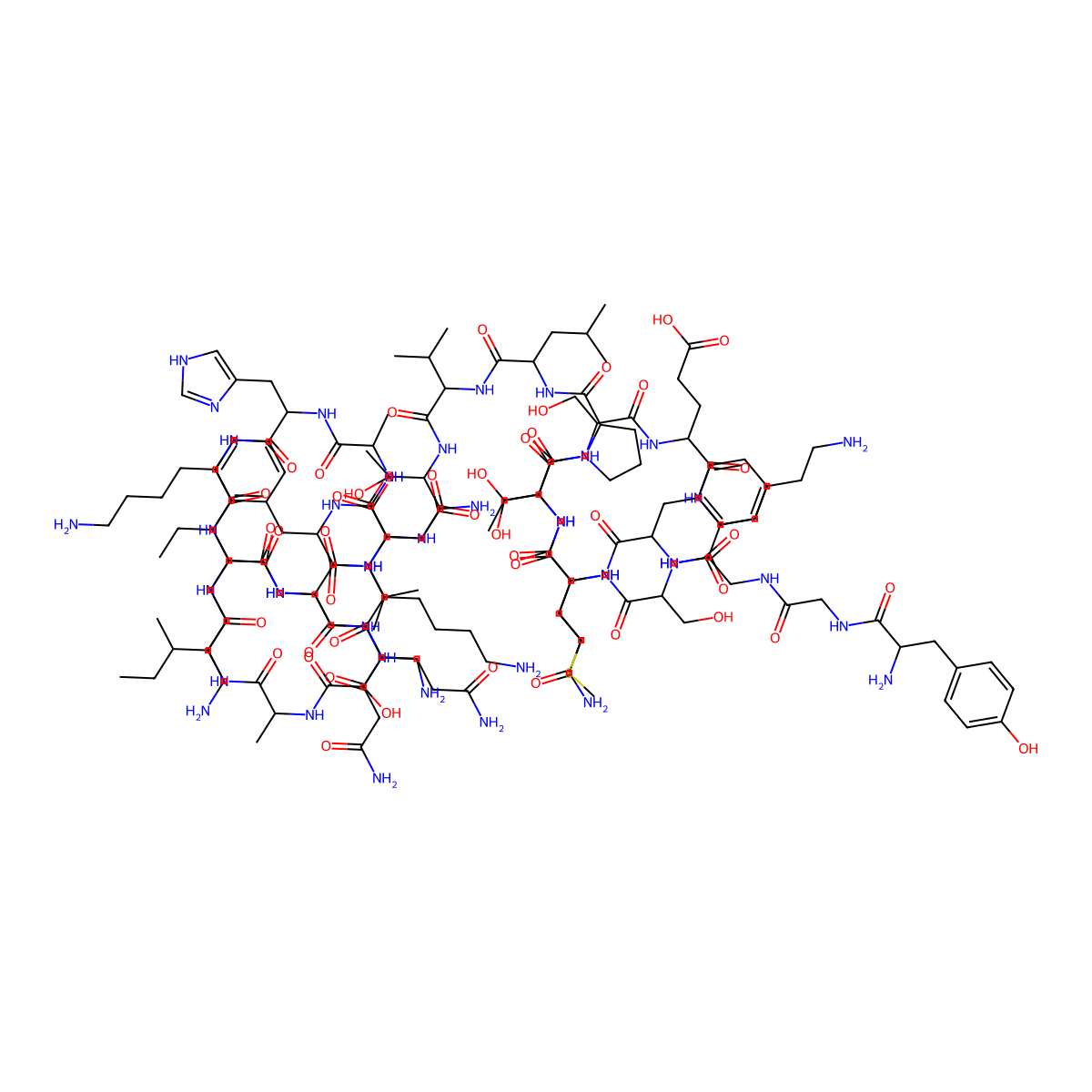 beta-Endorphin (equine) molecular structure, CAS 79495-86-6