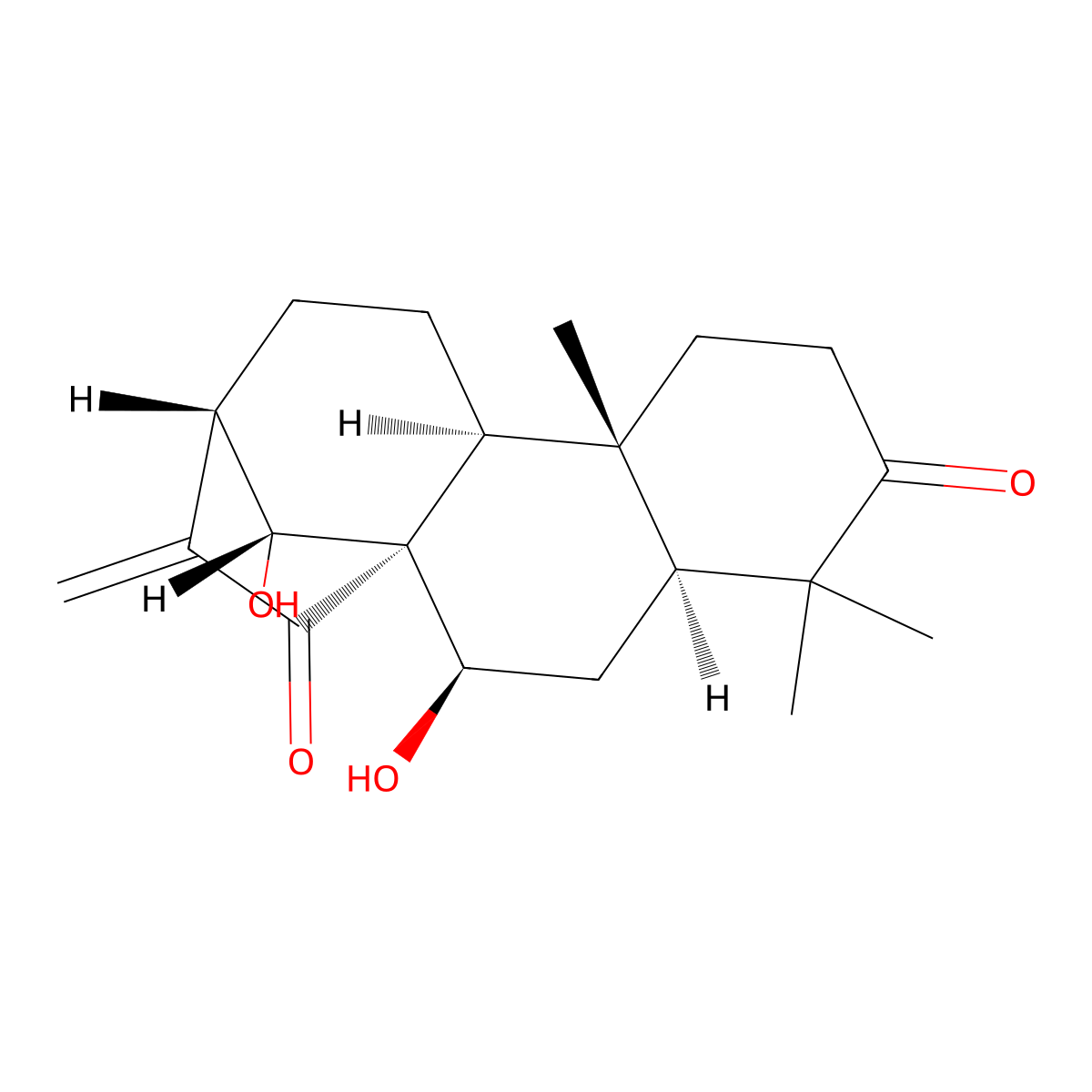 Glaucocalyxin A molecular structure, CAS 79498-31-0